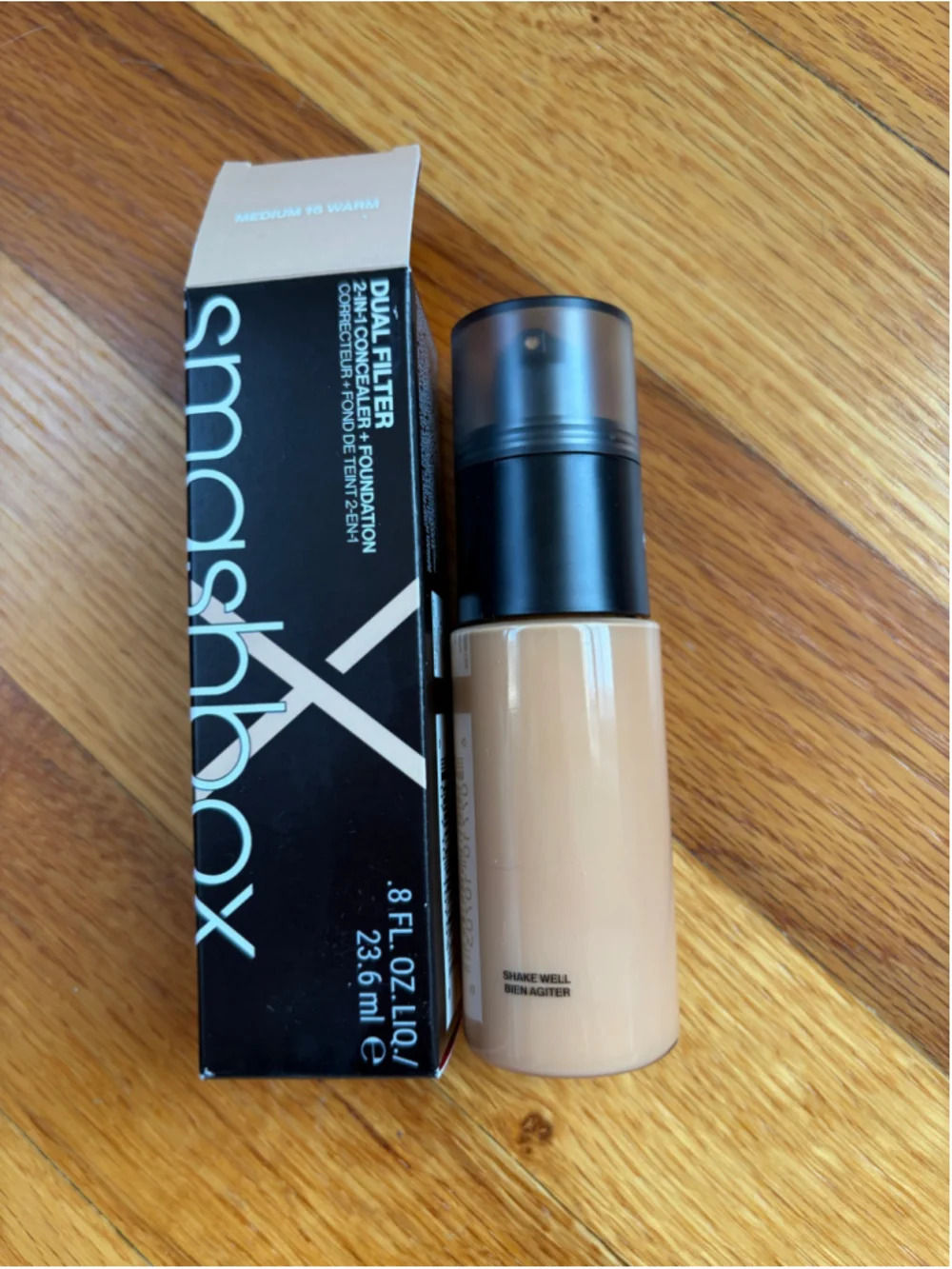 NWT Smashbox Dual Filter Foundation & Concealer-Medium 16 Warm